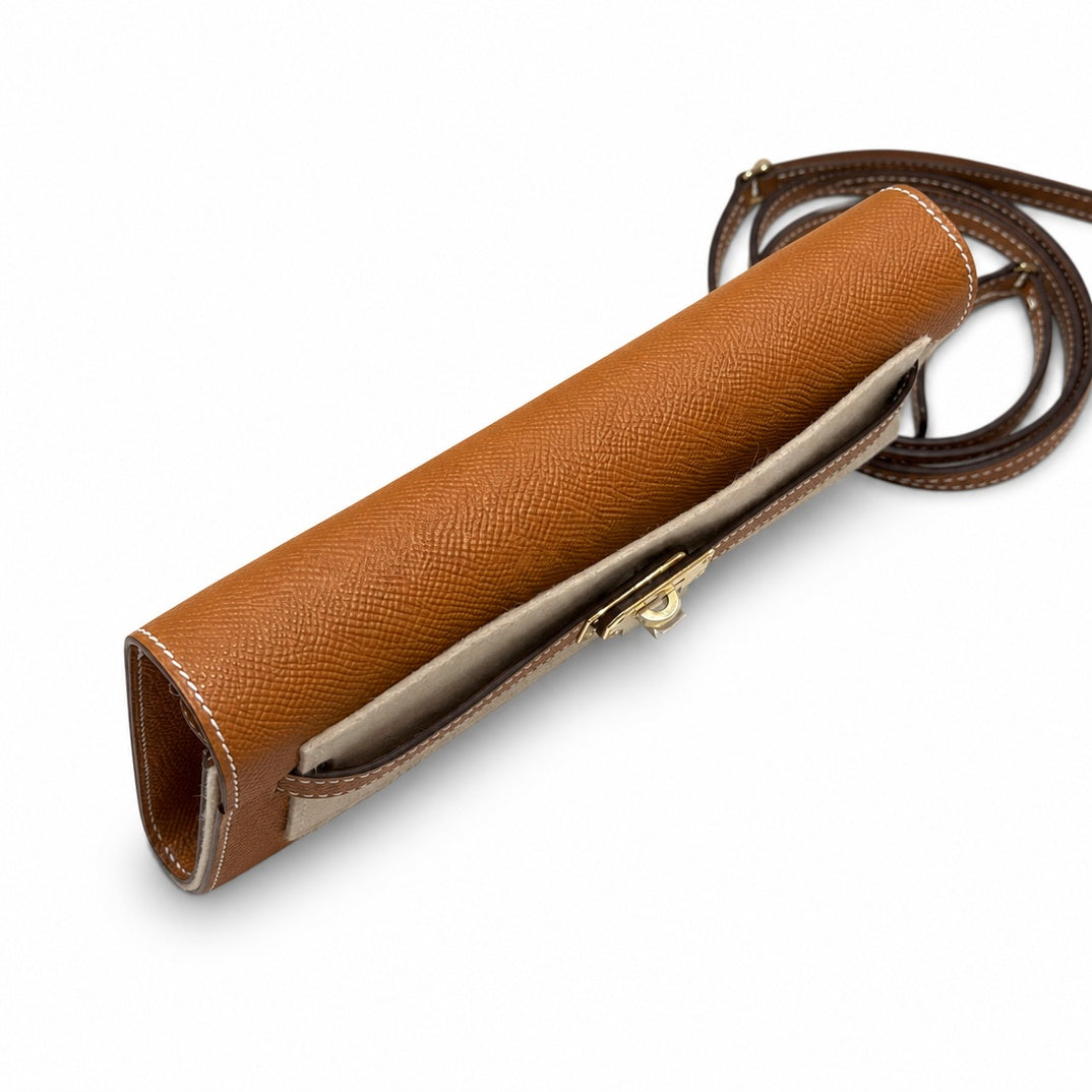 Hermès Kelly To Go Alezan Epsom Calf Leather Gold Hardware