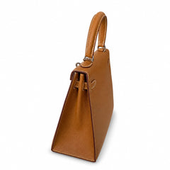 Hermès Kelly II 25cm Gold Epsom Calf Leather Palladium Hardware