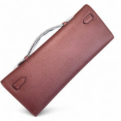 Hermès Kelly Cut 31 Clutch Epsom Leather Picture Burgundy
