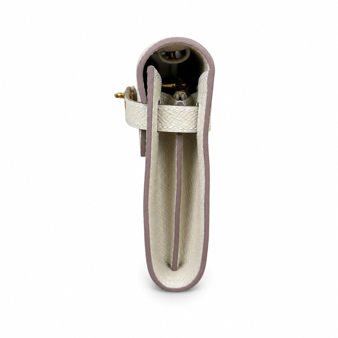 Hermès Kelly To Go 19.5 Craie Epsom Calf Leather Gold Hardware
