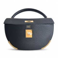 Hermès Kelly Sellier 40 Noir Togo Calf Leather Gold Hardware