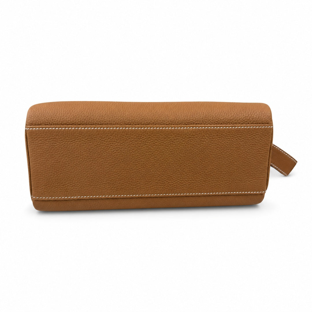 Kelly Messenger PM 27 Veau Togo, Gold, Gold Hardware