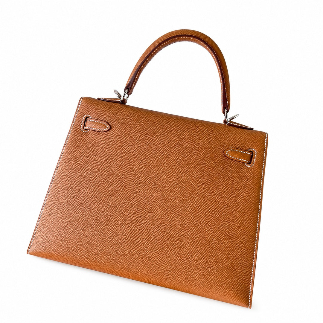Hermès Kelly II 25cm Gold Epsom Calf Leather Gold Hardware