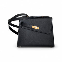 Hermès Kelly En Désordre 20cm Noir Epsom Calf Leather Gold Hardware