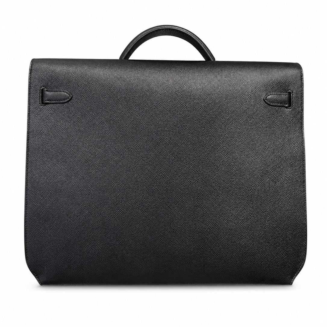 Hermès Kelly Dépêches 36cm Noir Epsom Calf Leather Gold Hardware