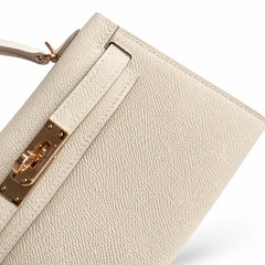 Hermès Mini Kelly II 19cm Milkshake Epsom Calf Leather Rose Gold Hardware