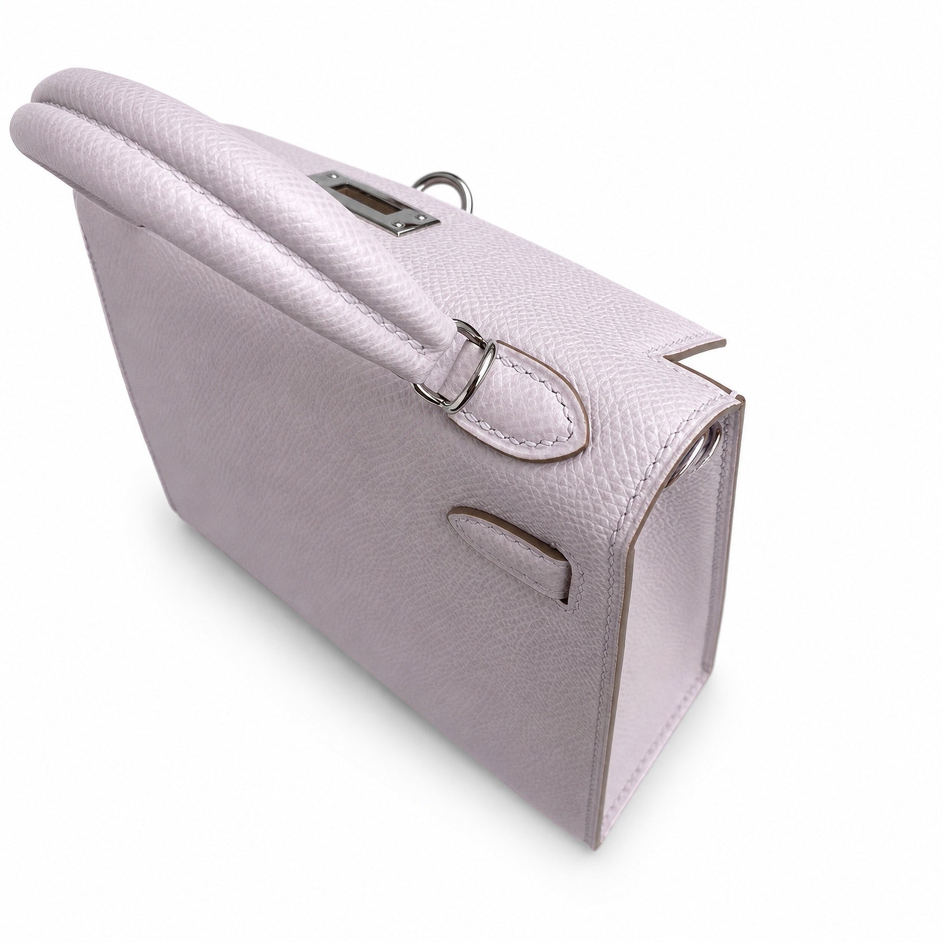 Hermès Kelly Sellier 19 Lilas Epsom Palladium Hardware