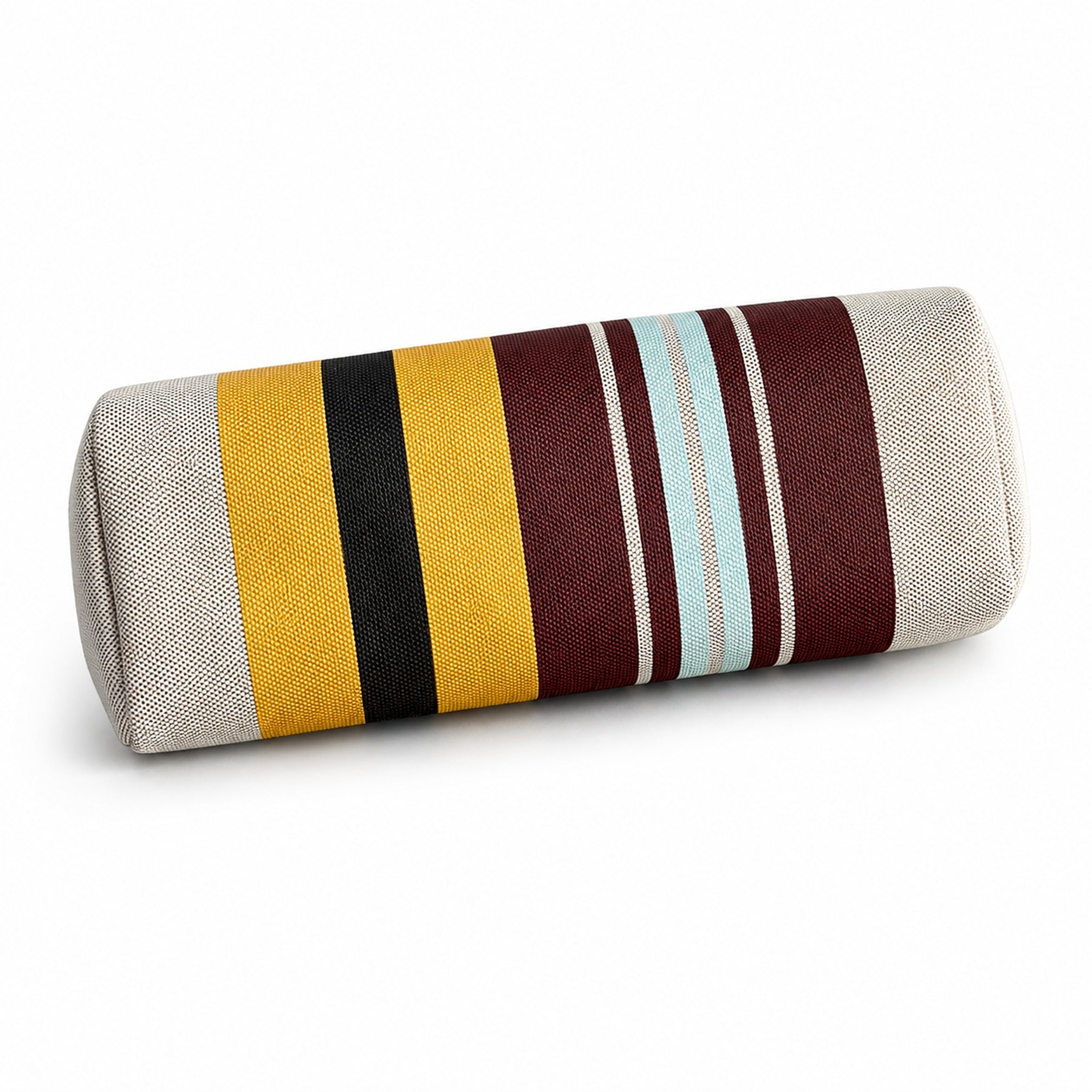 Hermès Herbag Zip 31 Écru Toile H Multicolor Vertical Stripe Print / Noir Vache Hunter Leather Palladium Hardware