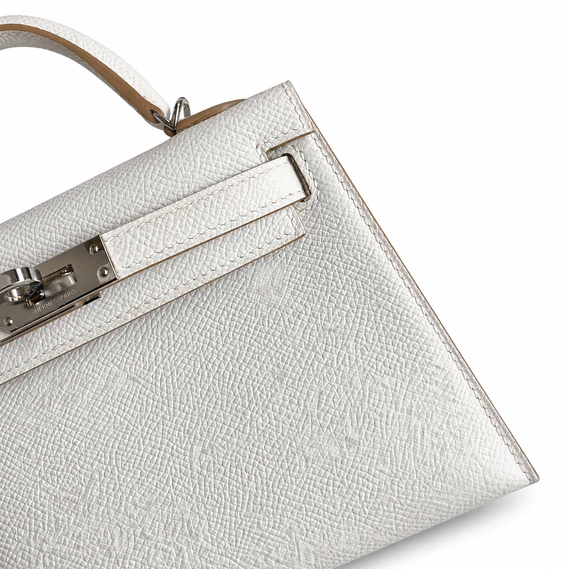 Hermès Kelly Sellier 19 Gris Perle Epsom Palladium Hardware