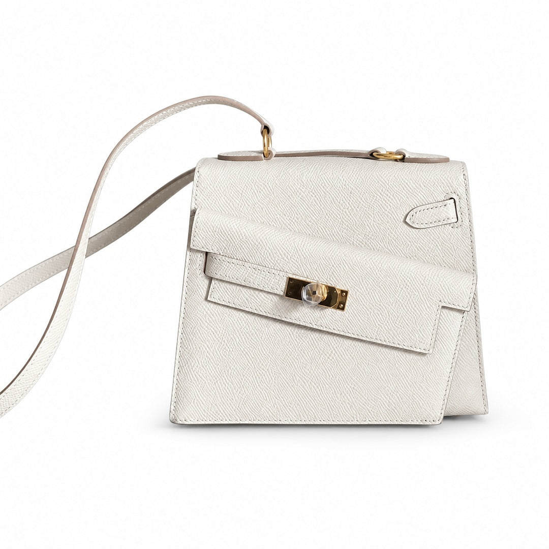 Hermès Kelly En Désordre 20cm Milkshake Epsom Calf Leather Gold Hardware