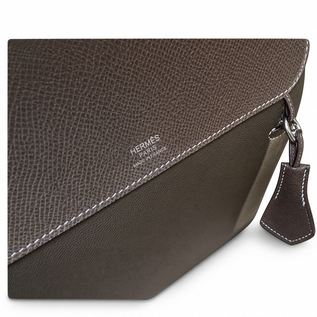 Kelly Depeches 25cm Epsom leather Palladium Hardware