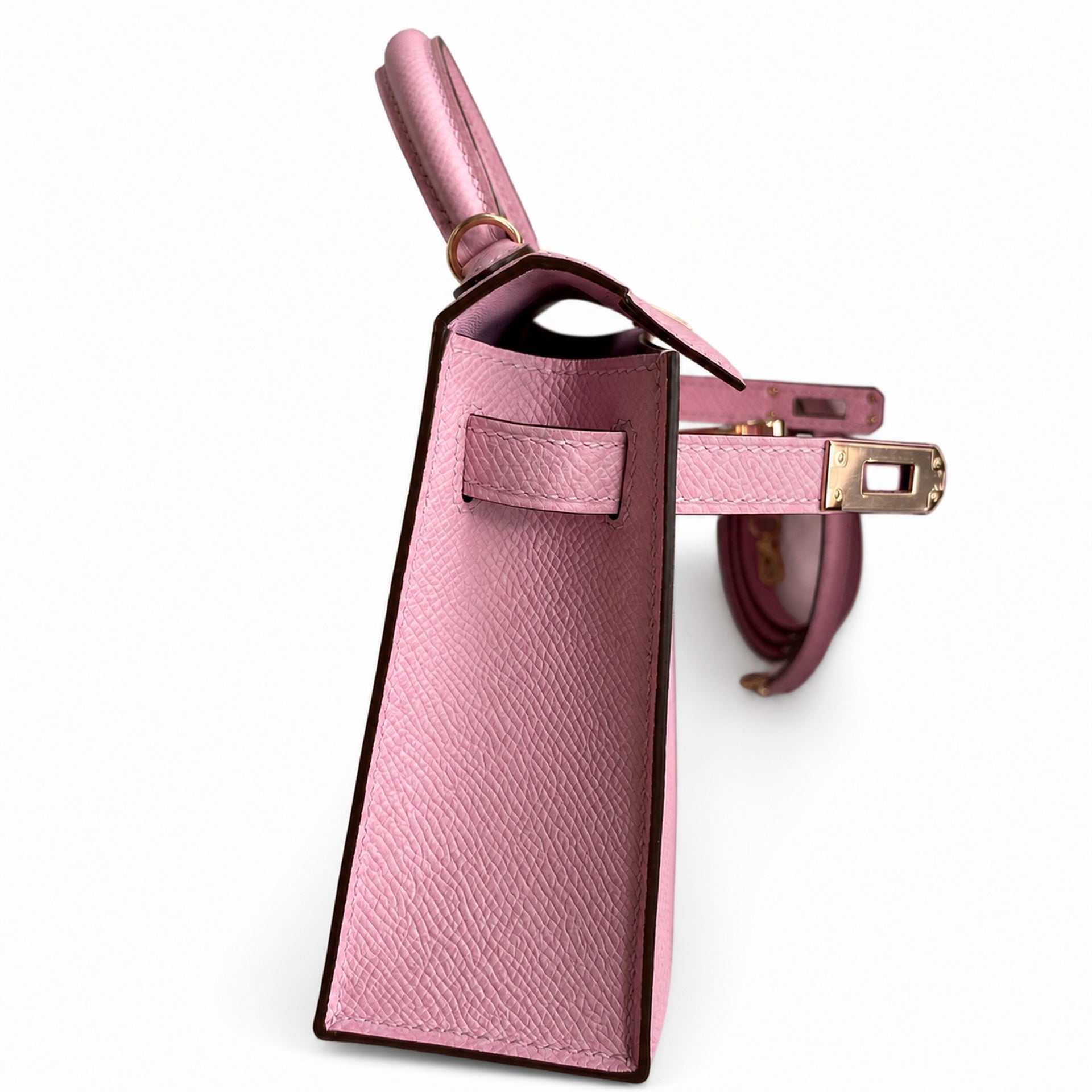 Hermès Kelly Sellier 19 Malva Epsom Gold Hardware