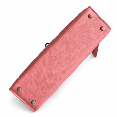 Hermès Kelly Sellier 19 Rose Confetti Epsom Palladium Hardware
