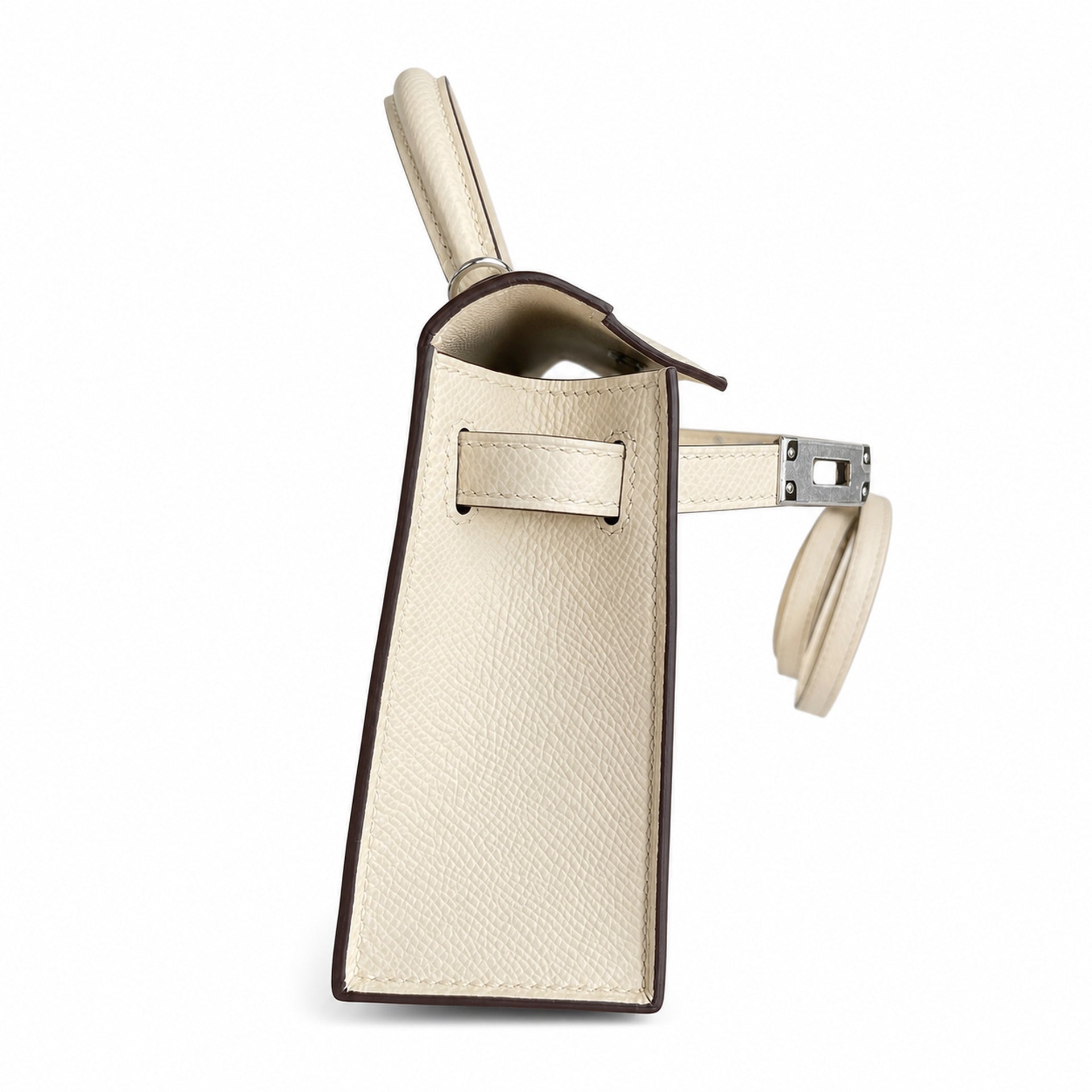 Hermès Kelly Sellier 19 Nata Epsom Palladium Hardware