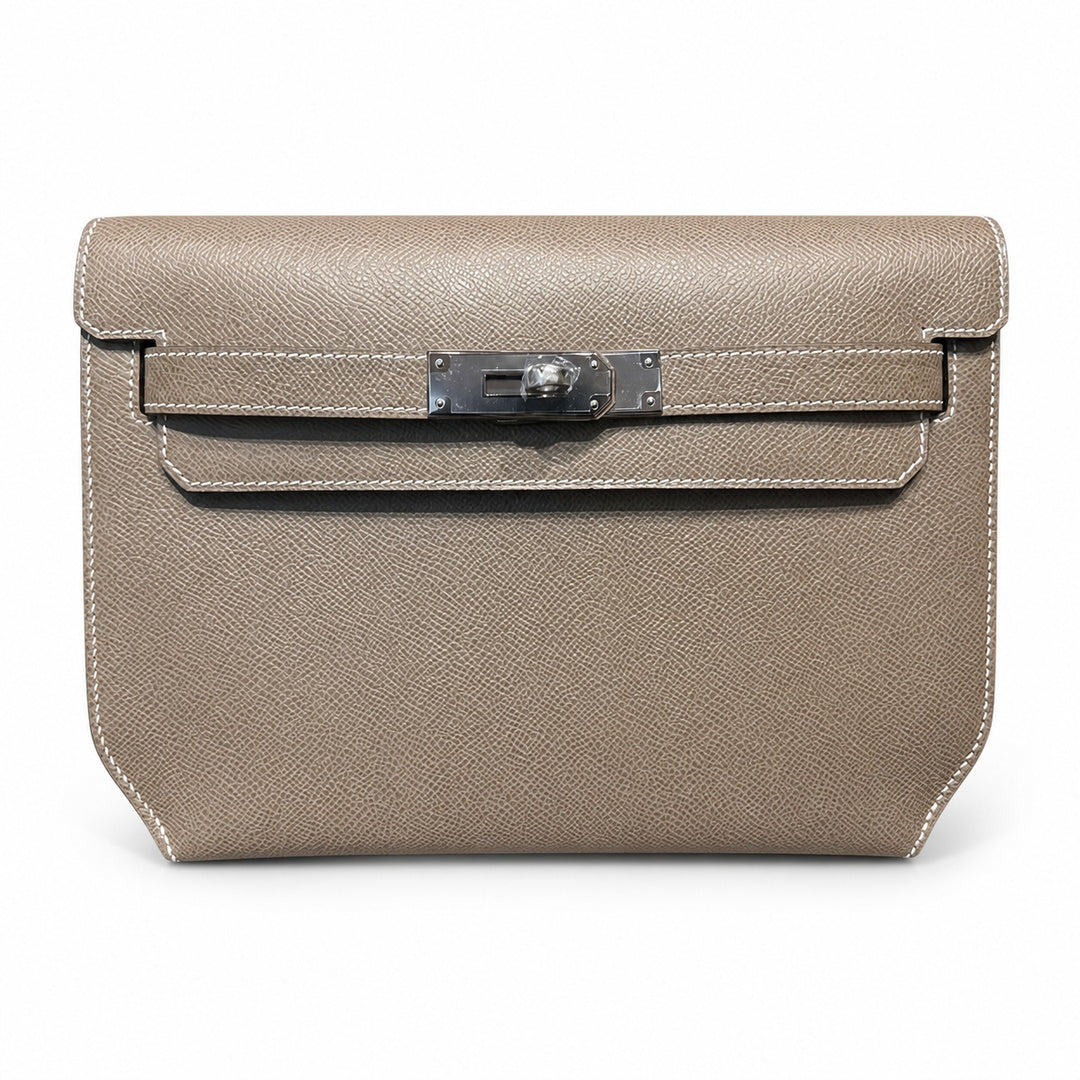 Kelly Depeches 25cm Epsom leather Palladium Hardware