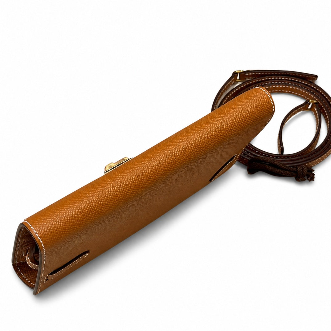Hermès Kelly To Go Alezan Epsom Calf Leather Gold Hardware