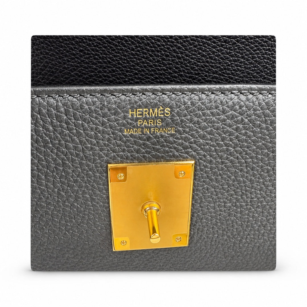 Hermès Kelly Messenger 27cm Noir Togo Calf Leather Gold Hardware