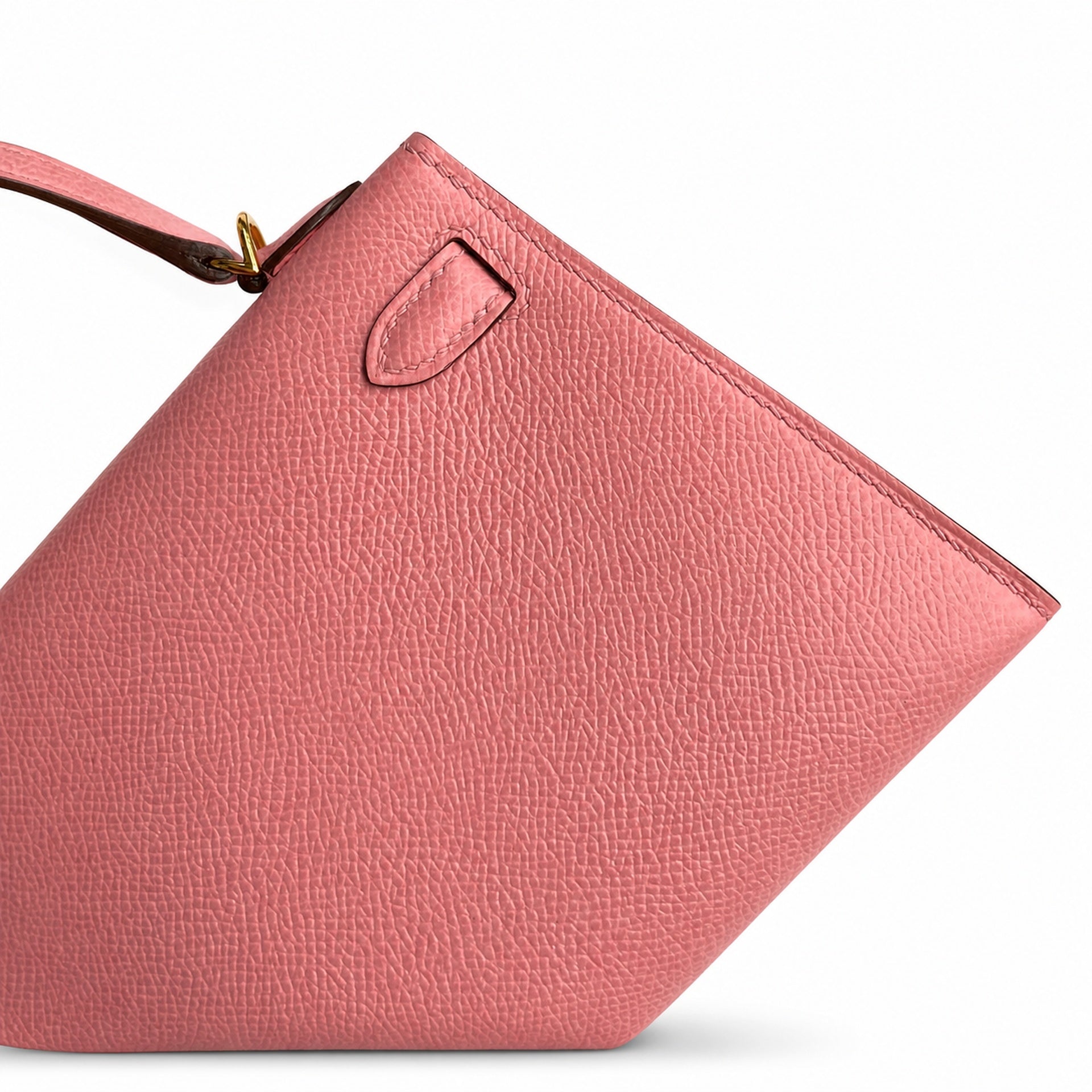 Hermès Kelly Sellier 19 Rose Confetti Epsom Gold Hardware