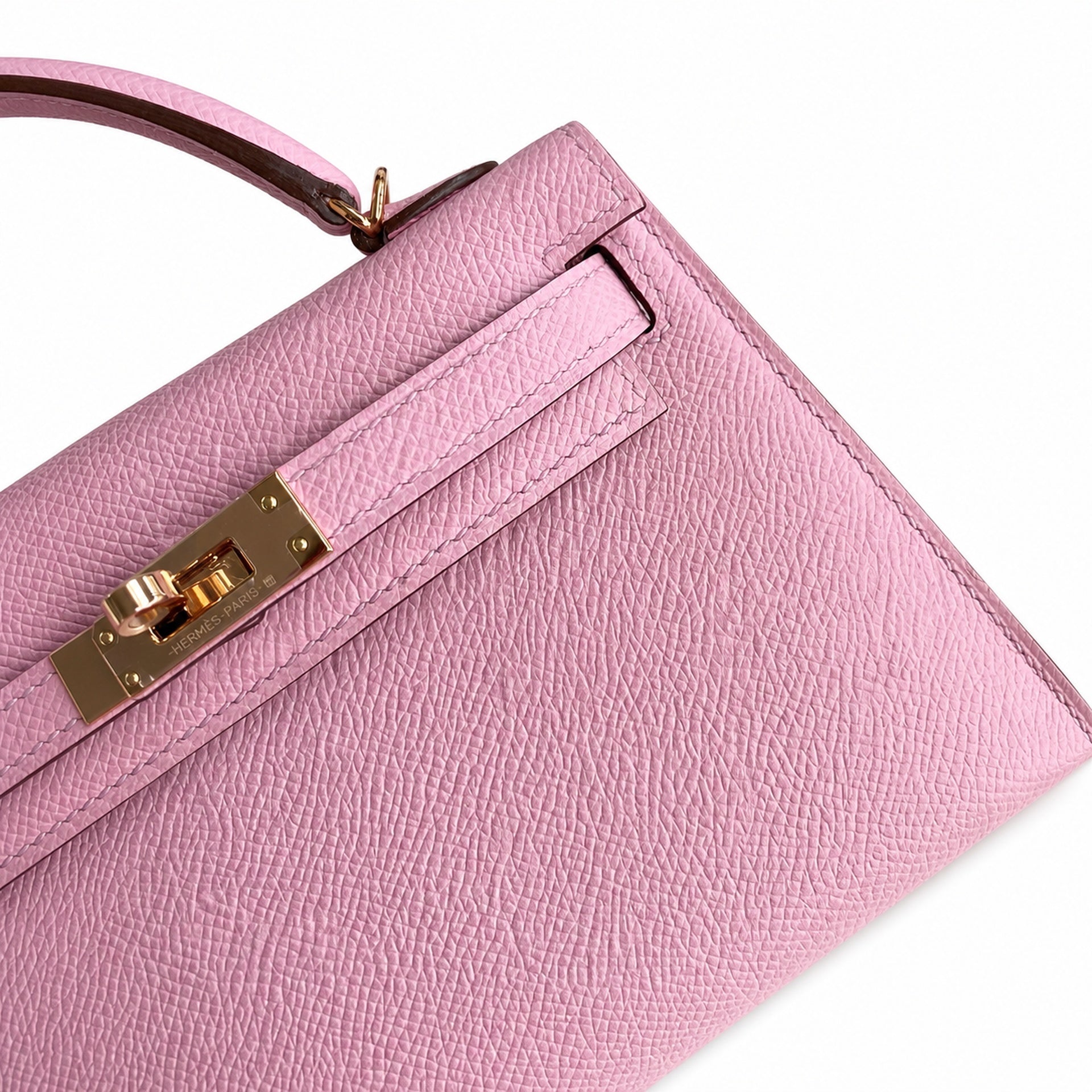 Hermès Kelly Sellier 19 Malva Epsom Gold Hardware