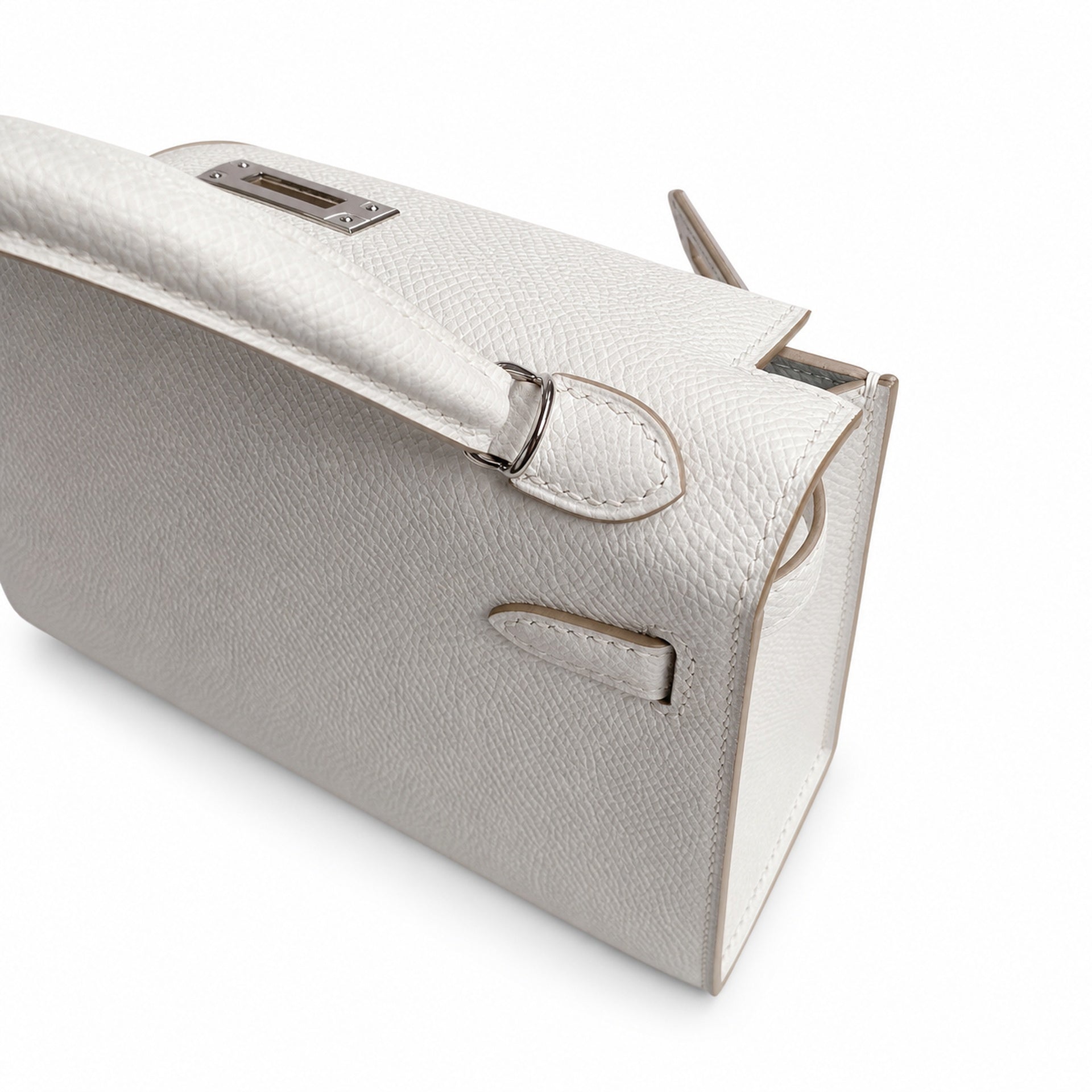 Hermès Kelly Sellier 19 Gris Perle Epsom Palladium Hardware