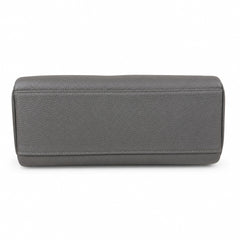 Kelly Messenger PM 27 Veau Togo, Gris Étain, Palladium Hardware