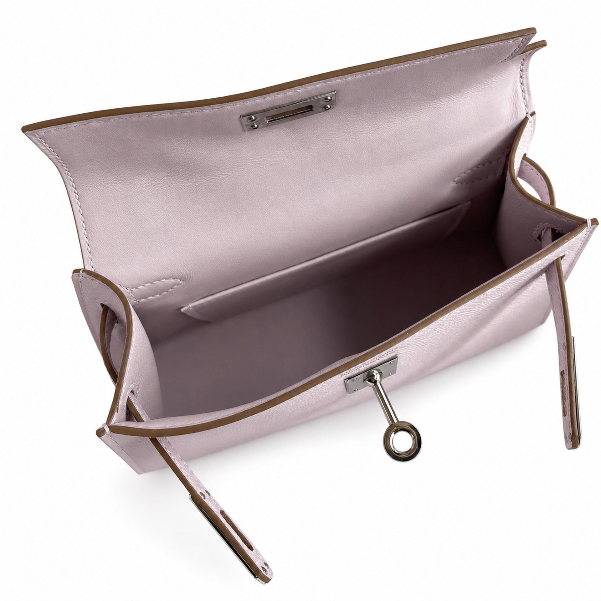 Hermès Kelly Sellier 19 Lilas Epsom Palladium Hardware
