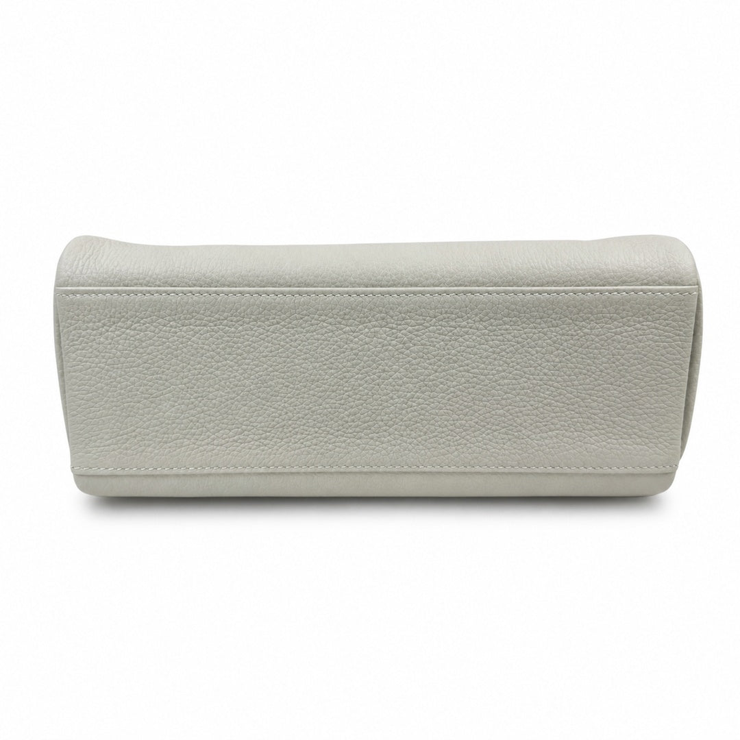 Kelly Messenger PM 27 Veau Togo, Crème Milkshake, Gold Hardware