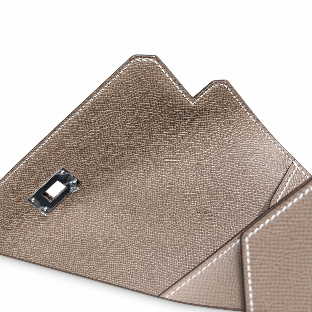 Kelly Depeches 25cm Epsom leather Palladium Hardware