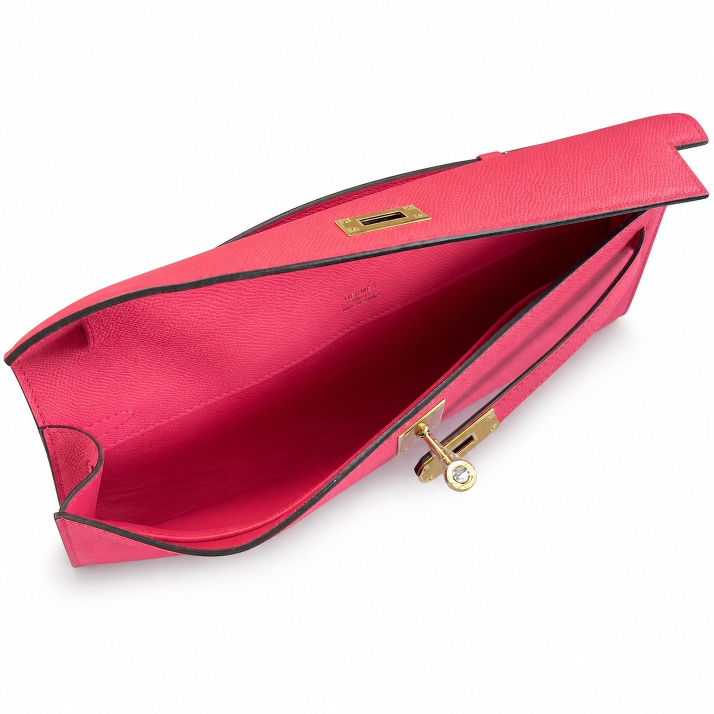 Hermès Kelly Cut 31 Clutch Epsom Leather Picture Lipstick Powder