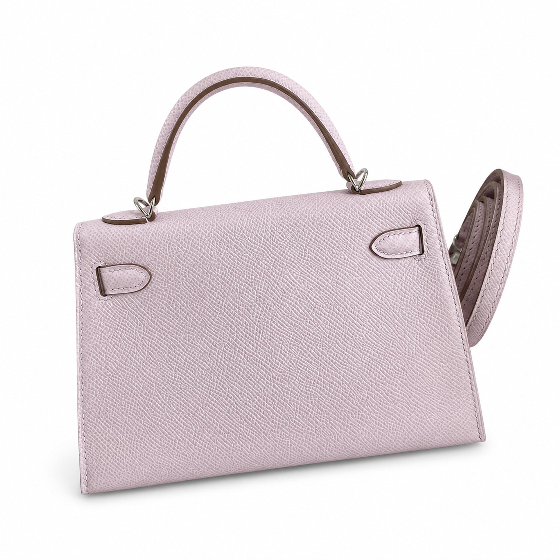 Hermès Kelly Sellier 19 Lilas Epsom Palladium Hardware