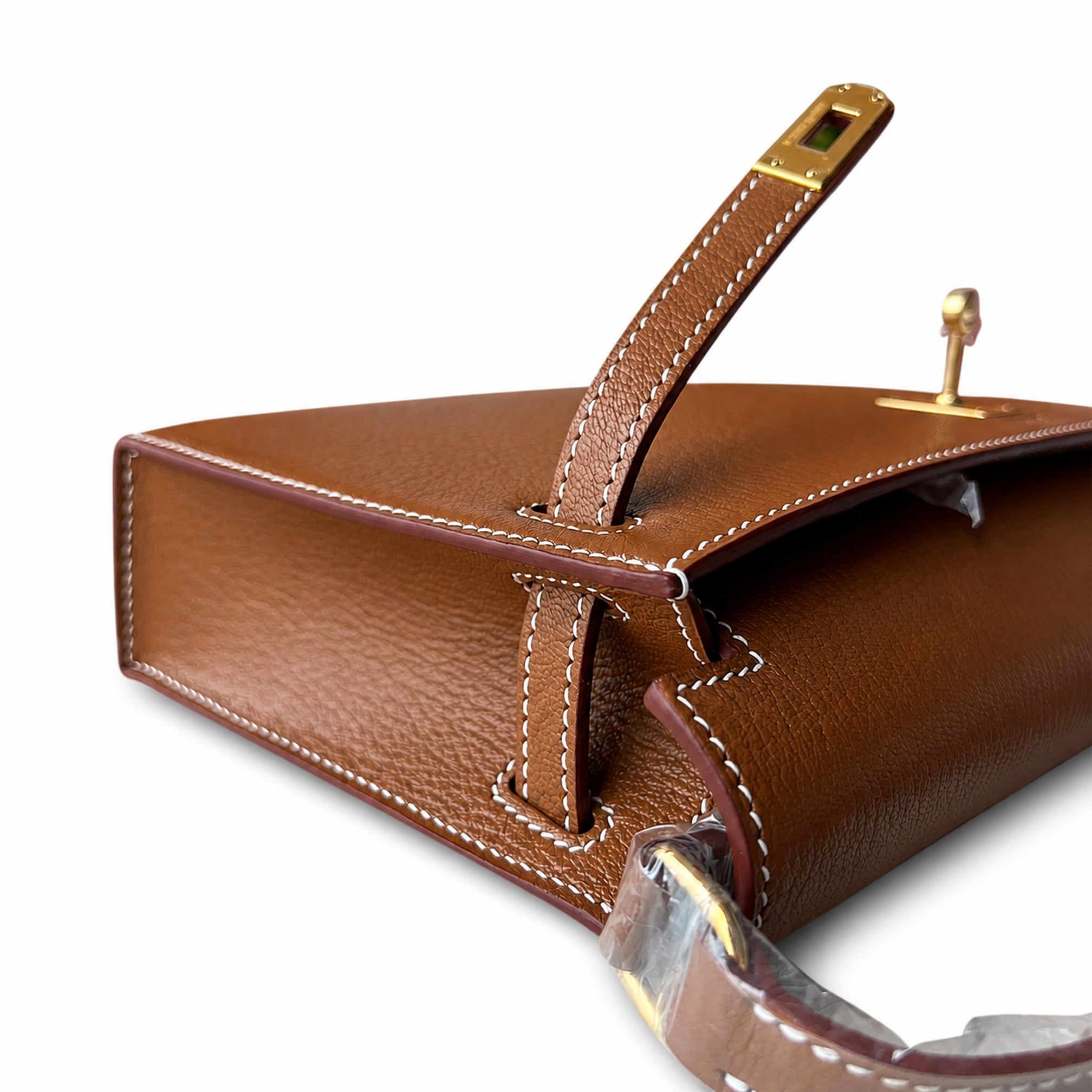 Hermès Kelly Shoulder Gold Epsom Gold Hardware