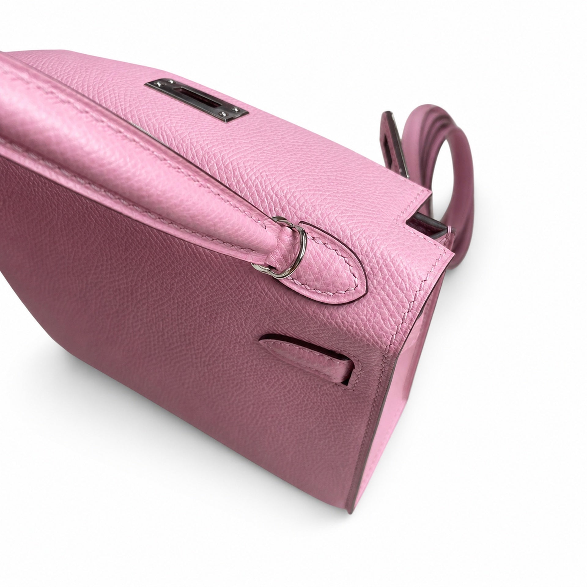 Hermès Kelly Sellier 19 Malva Epsom Palladium Hardware