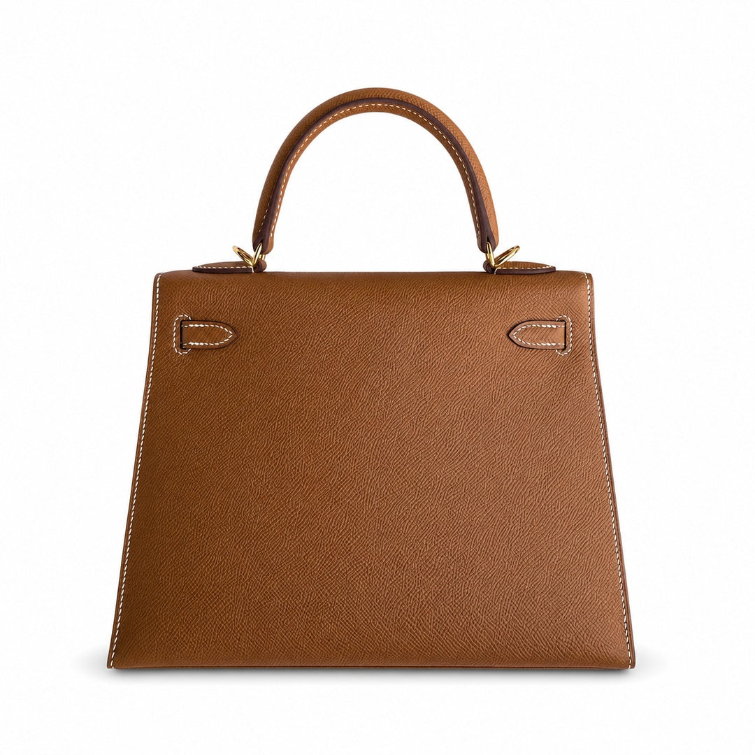 Hermès Kelly II 25cm Gold Epsom Calf Leather Gold Hardware