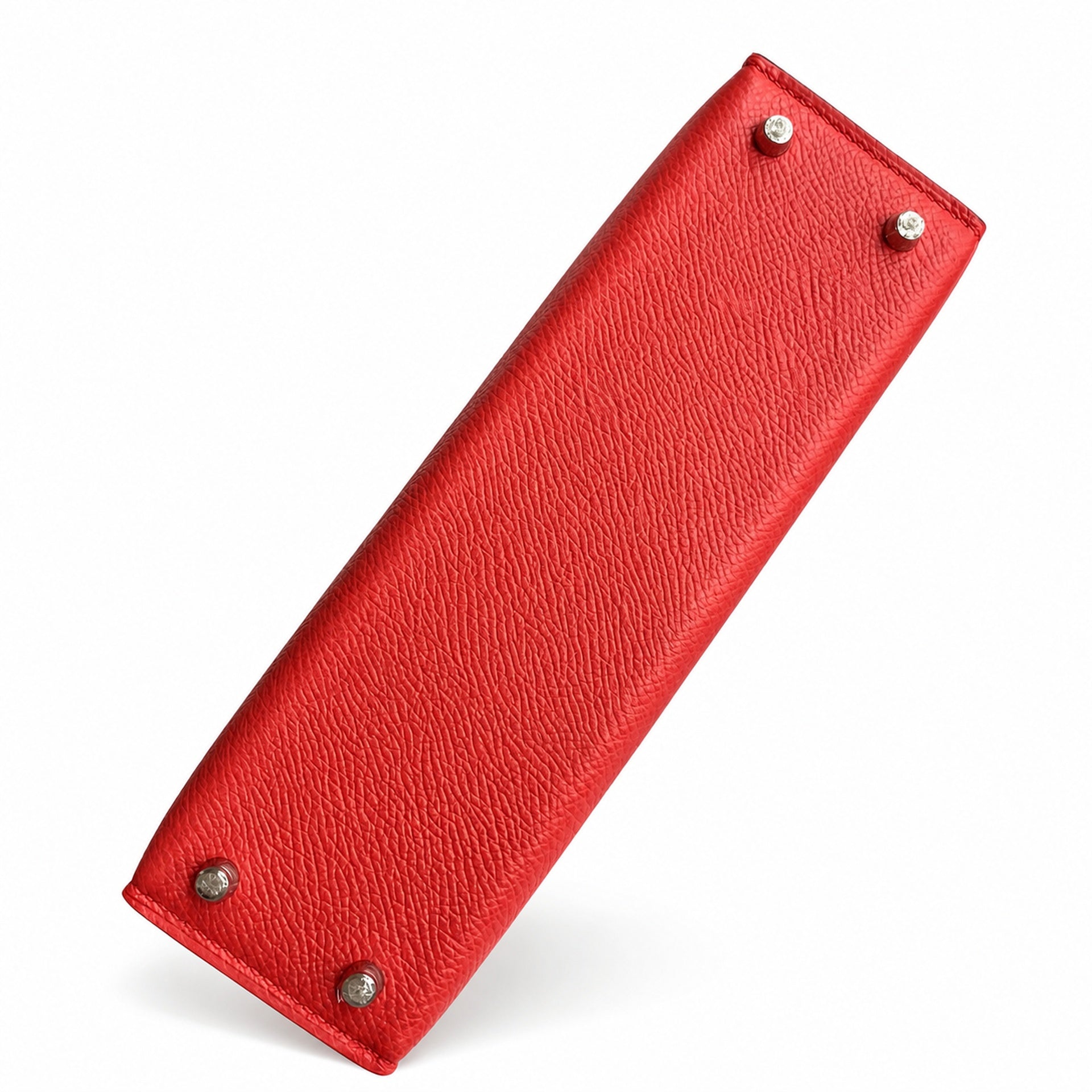Hermès Kelly Sellier 19 Rouge Casaque Epsom Palladium Hardware