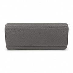 Kelly Messenger PM 27 Veau Togo, Gris Étain, Gold Hardware