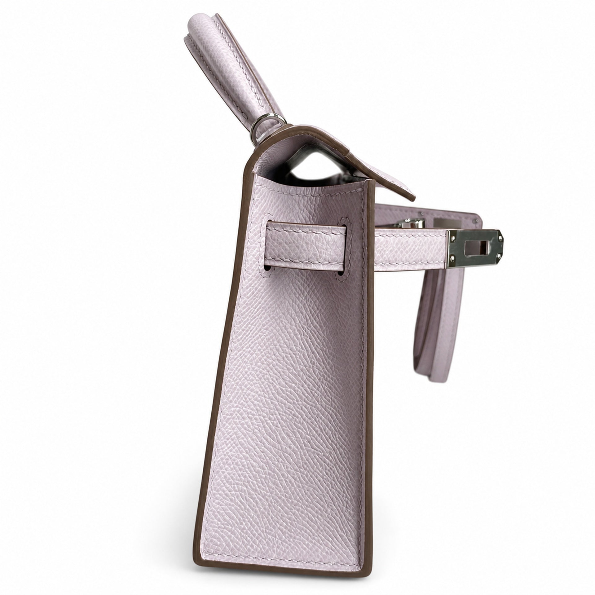 Hermès Kelly Sellier 19 Lilas Epsom Palladium Hardware