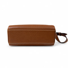 Kelly Messenger PM 27 Veau Togo, Cognac, Gold Hardware