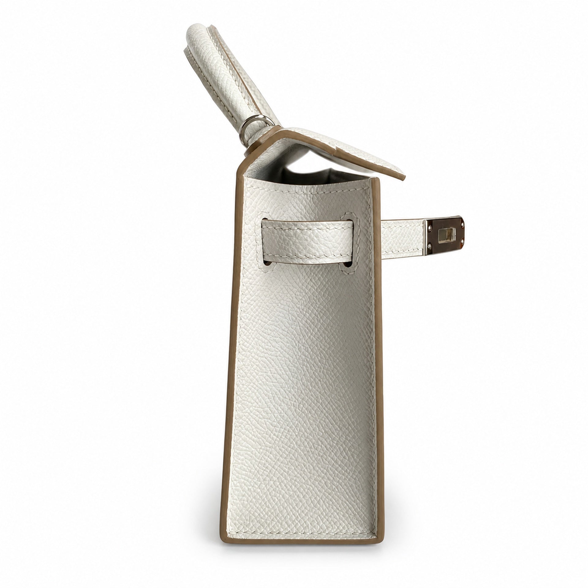 Hermès Kelly Sellier 19 Gris Perle Epsom Palladium Hardware