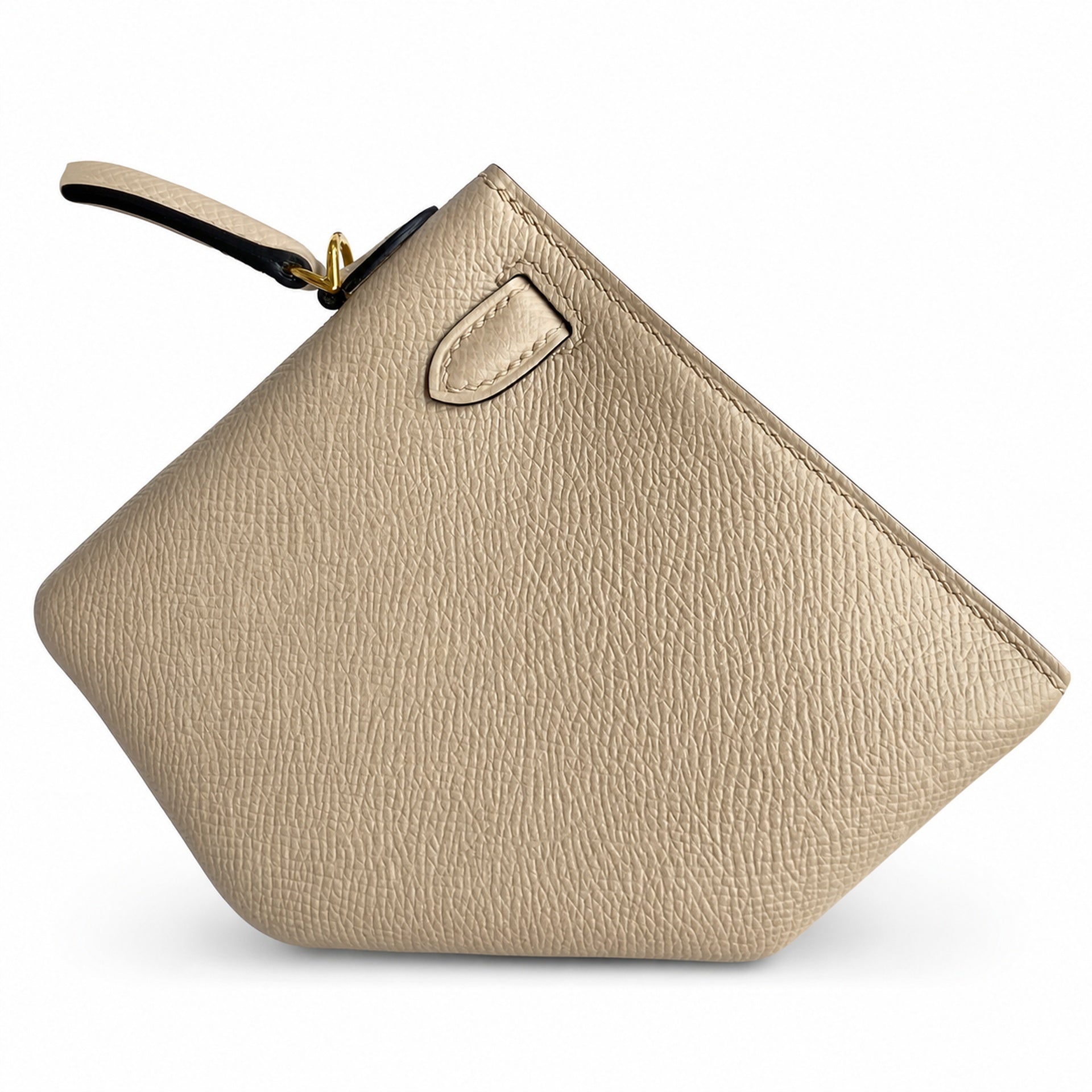Hermès Kelly Sellier 19 Gris Tourterelle Epsom Gold Hardware