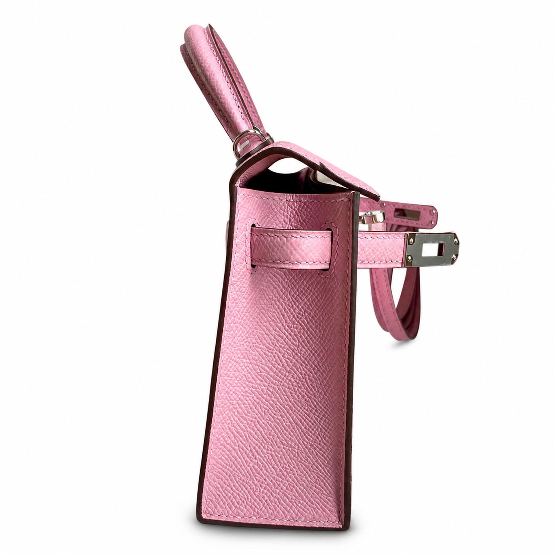 Hermès Kelly Sellier 19 Malva Epsom Palladium Hardware