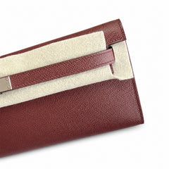 Hermès Kelly Cut 31 Clutch Epsom Leather Picture Burgundy