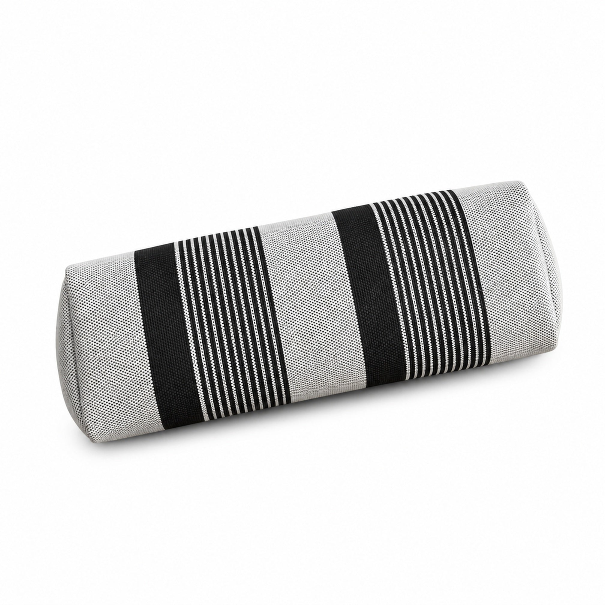 Hermès Herbag Zip 31 Écru Toile H Noir H Stripes Print / Noir Vache Hunter Leather Palladium Hardware