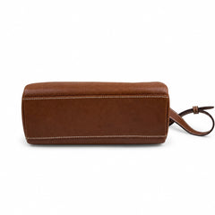 Kelly Messenger PM 27 Veau Togo, Cognac, Gold Hardware