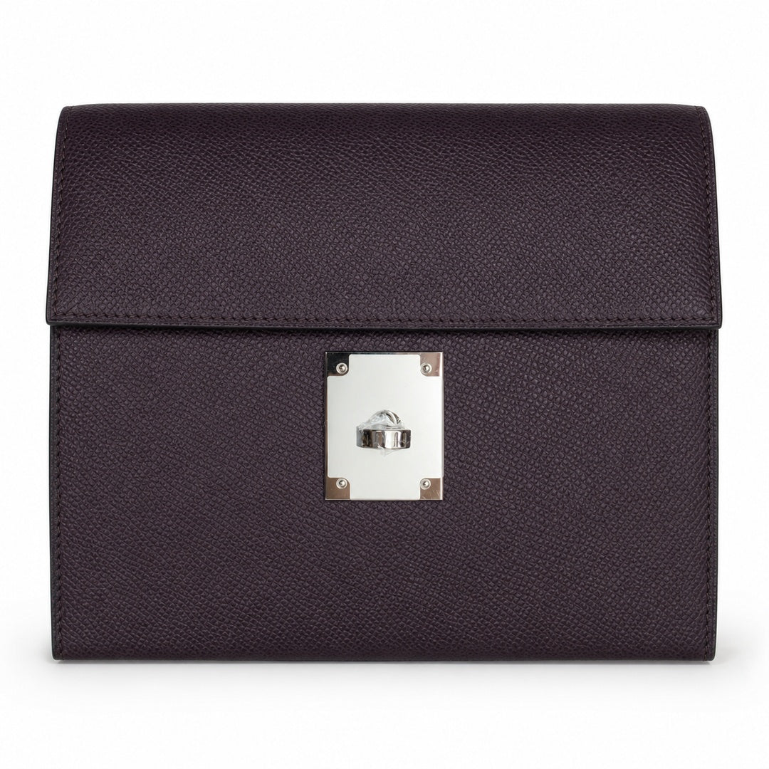 Hermès Kelly II 28cm Prunier Epsom Calf Leather Palladium Hardware
