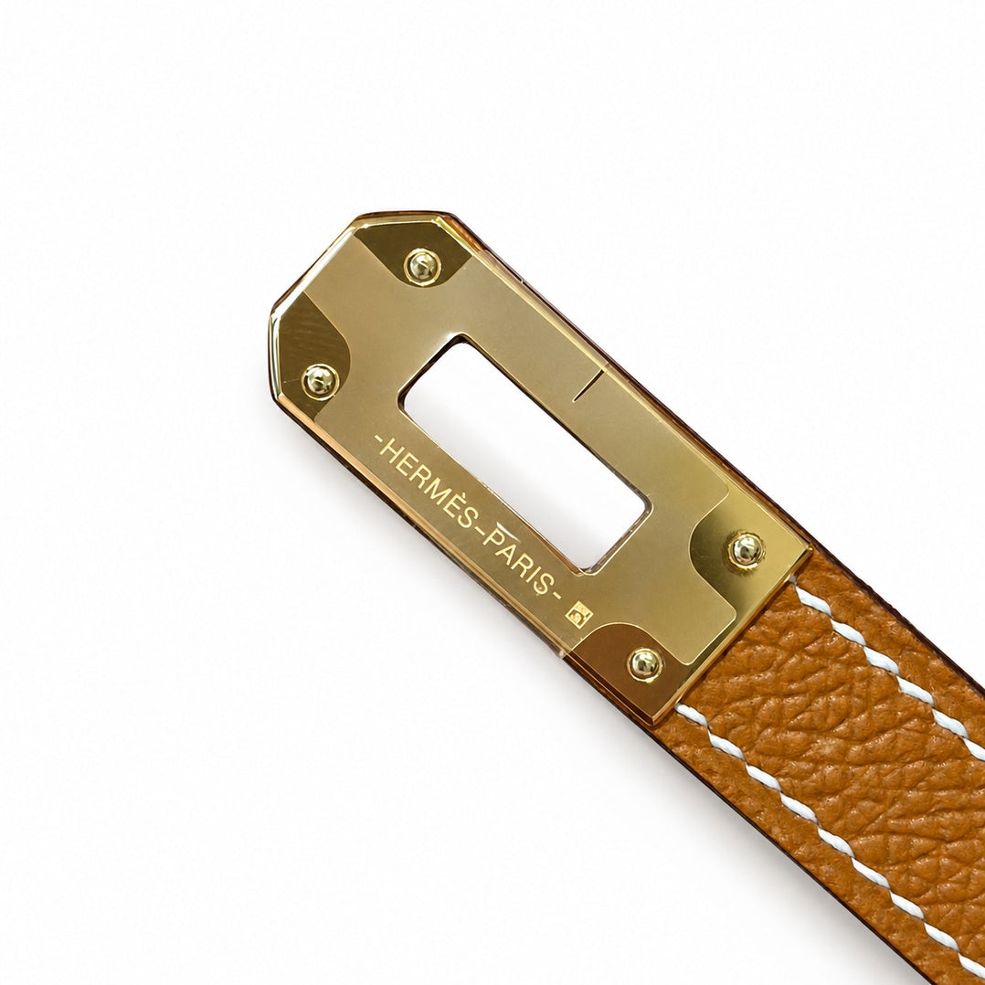 Hermès Kelly To Go Alezan Epsom Calf Leather Gold Hardware