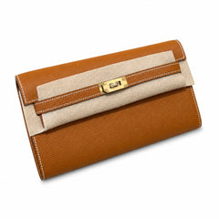 Hermès Kelly To Go Alezan Epsom Calf Leather Gold Hardware