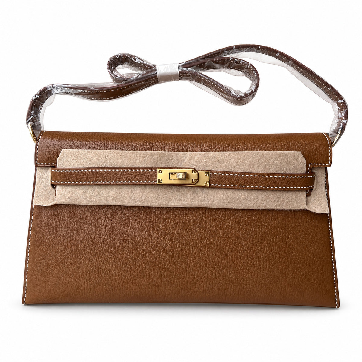 Hermès Kelly Shoulder Gold Epsom Gold Hardware