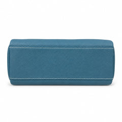 Kelly Messenger PM 27 Veau Togo, Bleu Jean, Palladium Hardware
