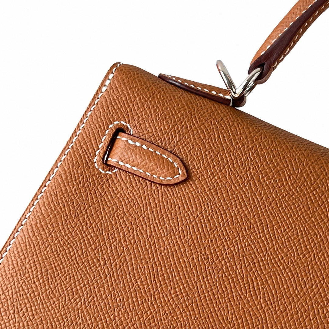 Hermès Kelly II 25cm Gold Epsom Calf Leather Gold Hardware