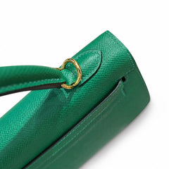 Hermès Kelly II 25cm Vert Vertigo Epsom Calf Leather Gold Hardware